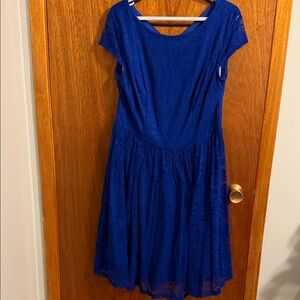 Elegant Blue Dress